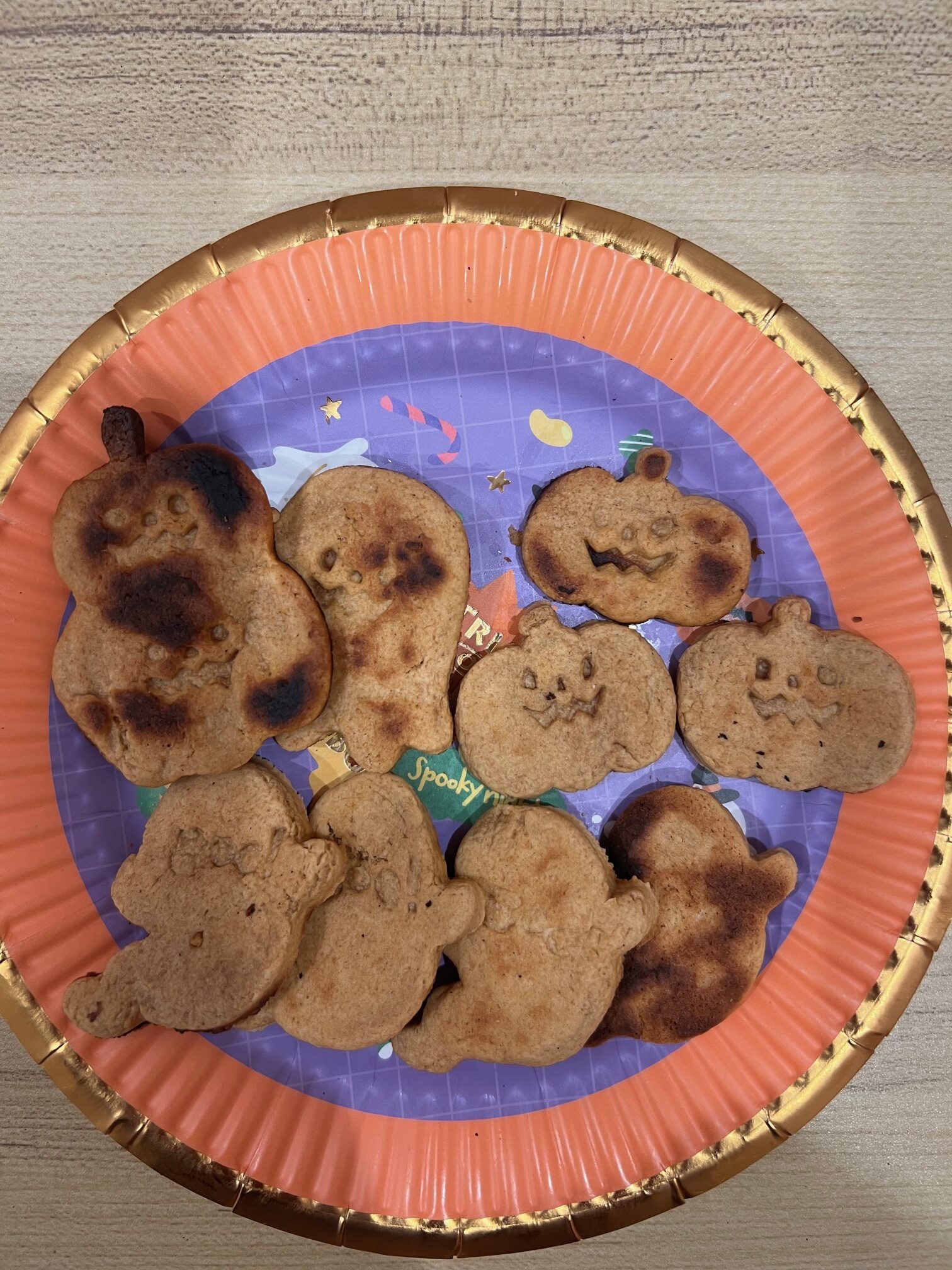 サクサクきな粉のハロウィンクッキー🍪🎃👻